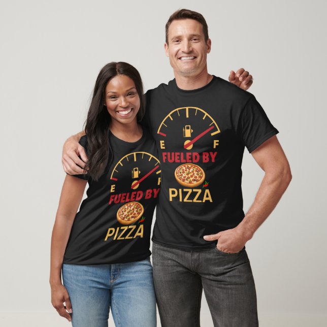 Camiseta Fueled By Pizza (Unisexo)