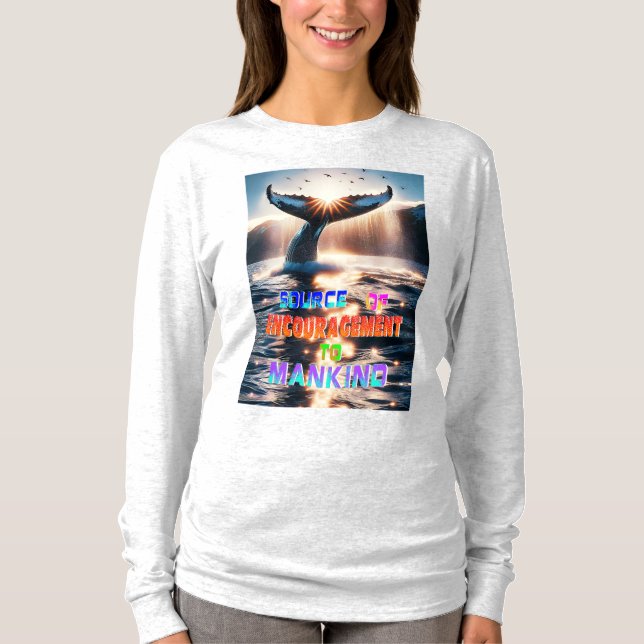 Camiseta Fuente De Aliento Para La Humanidad (Anverso)