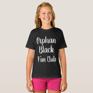 Camiseta Fuente de caligrafía del club de fans de Black Hué