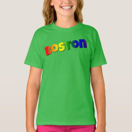 Camiseta Fuente de Rainbow Boston