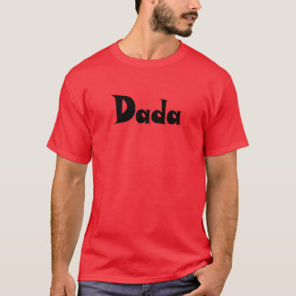 Camiseta Fuente divertida Dada Design