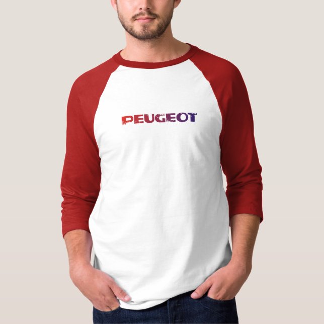Camiseta Fuente peugeot retro (Anverso)