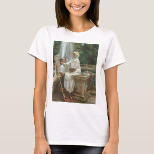 Camiseta Fuente Villa Torlonia Frascati, Italia por Sargent