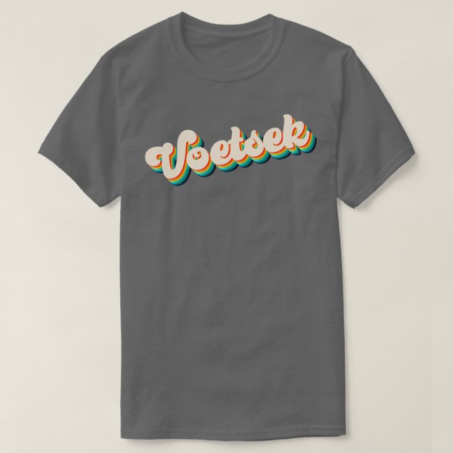 Camiseta Fuente Voetsek 70s (Diseño del anverso)
