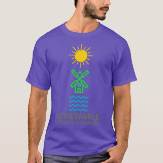Camiseta Fuentes de energía renovable