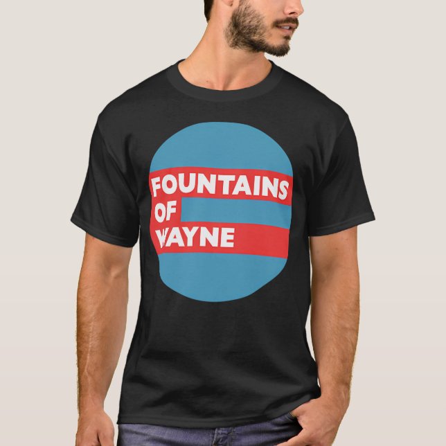 Camiseta Fuentes De Wayne Red White (Anverso)