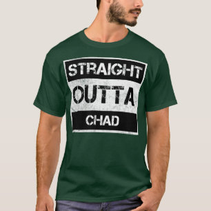 Camiseta Fuera de Chad País viajero de regalo extranjero Na