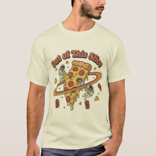 Camiseta Fuera de esta pieza de arte de pizza