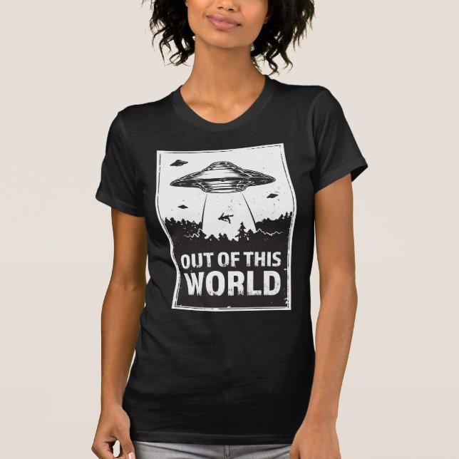 Camiseta FUERA DE ESTE MUNDO Bella Canvas T-Shirt (Anverso)