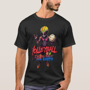 Camiseta Fuera de este mundo: ¡Campeón de voleibol extranje