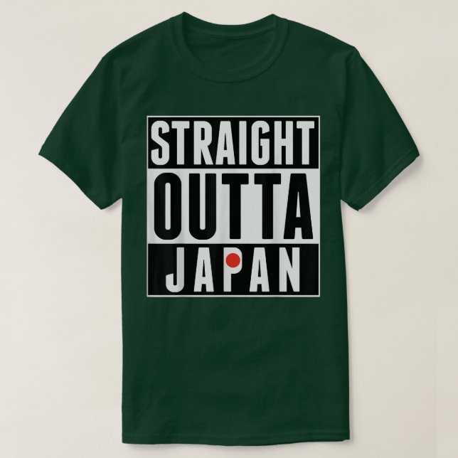 Camiseta Fuera de Japón Tokio Kyoto Orgullo japonés I  (Diseño del anverso)