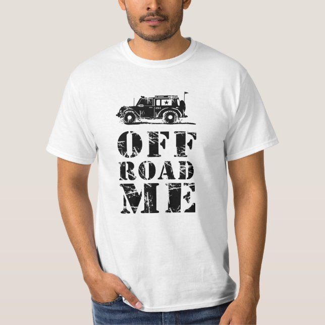 CAMISETA ¡FUERA DE LA CARRETERA! (Anverso)