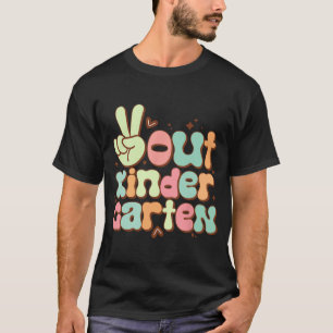 Camiseta Fuera De La Guardería Cute Groovy El Día Pasado De
