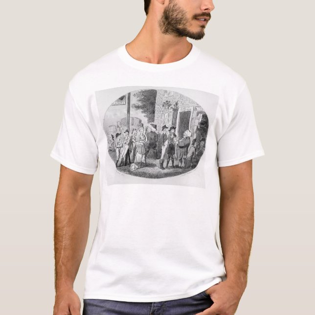 Camiseta Fuera de la taberna vieja de los gorras (Anverso)