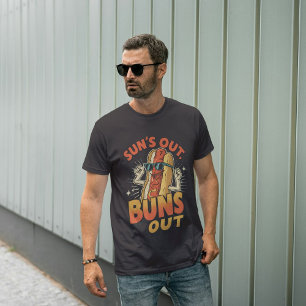 Camiseta Fuera de los bollos de Sun - Funny Hotdog Pun Summ