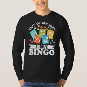 Camiseta Fuera De Mi Wayi Tengo Apuestas Graciosas De Bingo