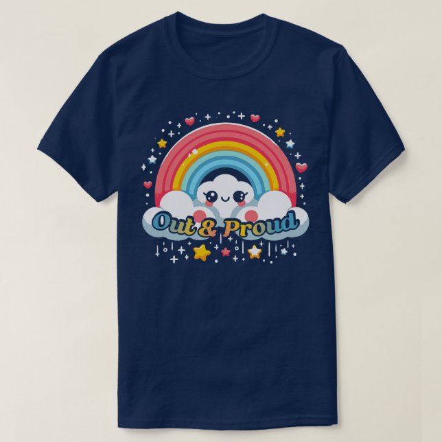 Camiseta Fuera de Orgullo (Diseño del anverso)