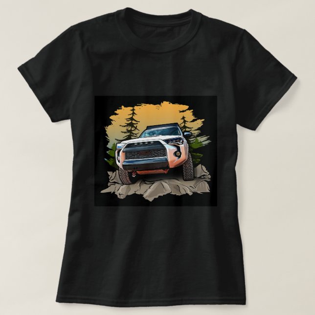 Camiseta Fuera de Road Tee. 4 Runner Tee (Diseño del anverso)