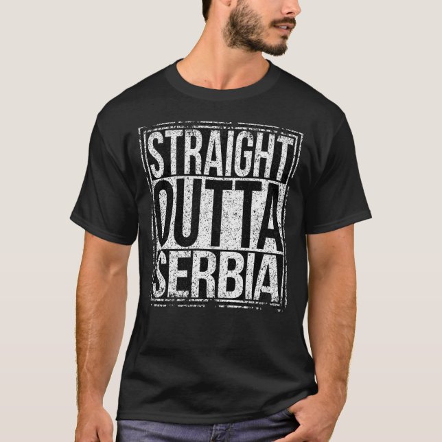 Camiseta Fuera de Serbia (Anverso)