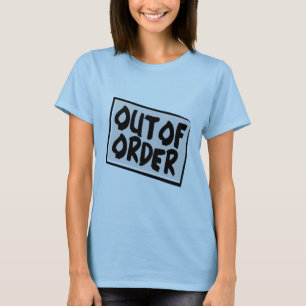 Camiseta fuera de servicio