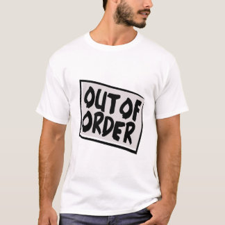 Camiseta fuera de servicio