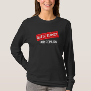 Camiseta Fuera de servicio para el reemplazo de rodilla de