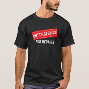 Camiseta Fuera de servicio para el reemplazo de rodilla de