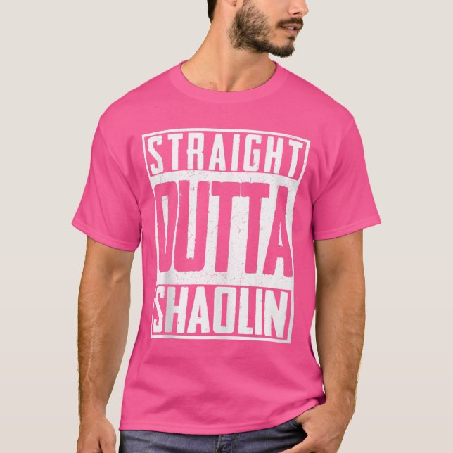 Camiseta Fuera de Shaolin Temple Buda Chino Kung (Anverso)