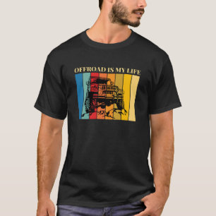 Camiseta fuera del camino es mi vida