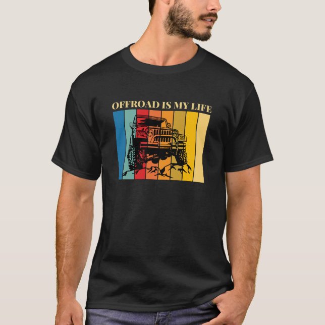 Camiseta fuera del camino es mi vida (Anverso)