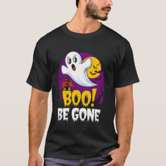 Camiseta Fuera Fantasmas Fantasmas Asustan Espeluznante Hal