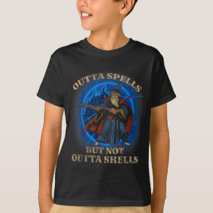 Camiseta Fuera Hechizos Pero No Fuera Conchas Vintage