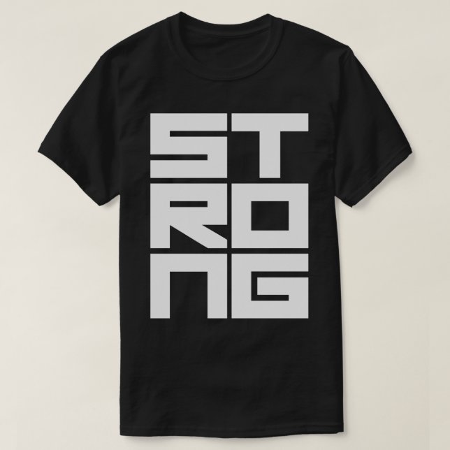 Camiseta Fuerte (Diseño del anverso)