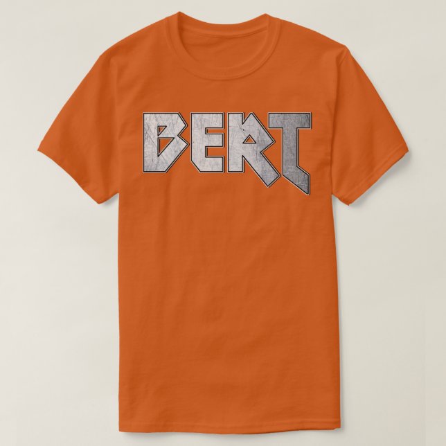 Camiseta Fuerte Bert metalizado (Diseño del anverso)