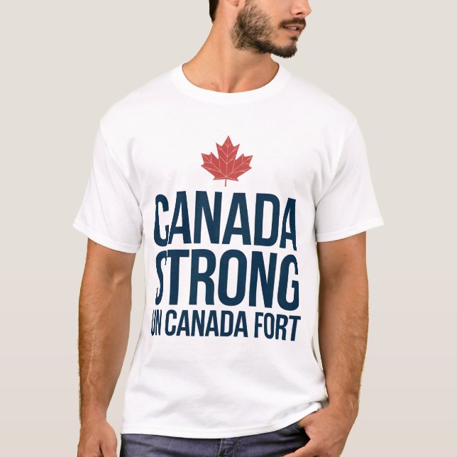 Camiseta Fuerte Canadá en Un Fuerte Canadá (Anverso)