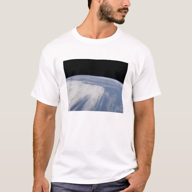 Camiseta Fuerte cobertura de nubes sobre el Océano Pacífico (Anverso)