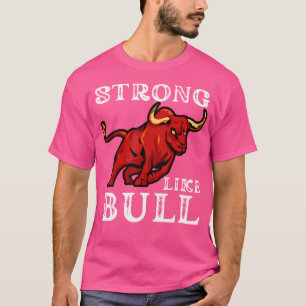 Camiseta Fuerte Como Un Bodybuildin De Levantamiento De Pes