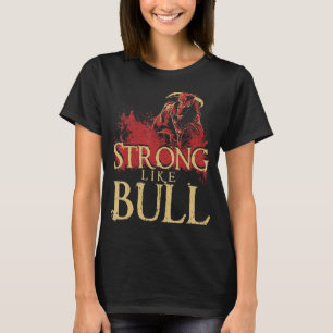 Camiseta Fuerte Como Una Construcción De Cuerpo De Levantam