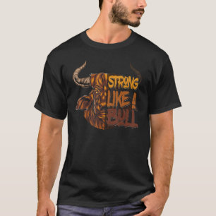 Camiseta Fuerte Como Una Construcción De Cuerpo De Levantam