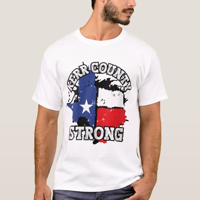 Camiseta Fuerte Condado de Kerr (Anverso)