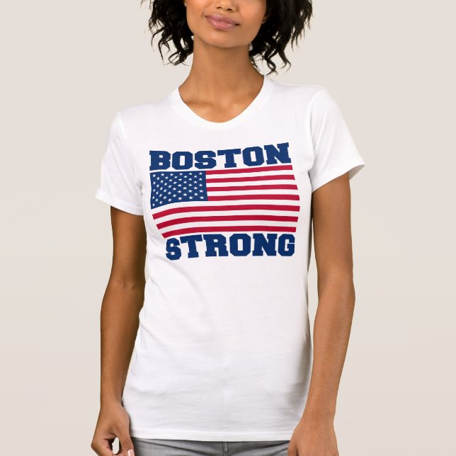 Camiseta FUERTE de BOSTON (Anverso)