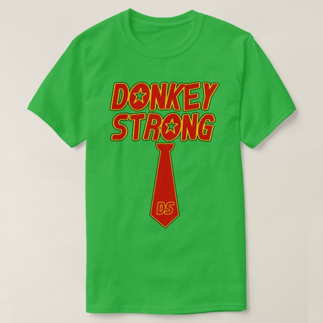 Camiseta Fuerte de Donkey (Diseño del anverso)