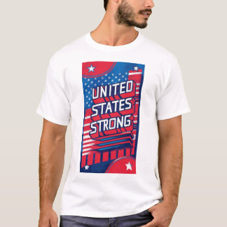 Camiseta fuerte de Estados Unidos