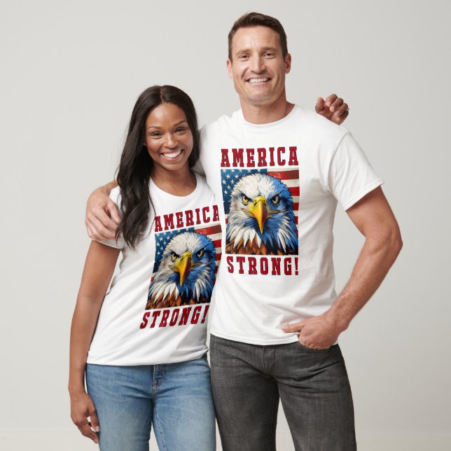 Camiseta fuerte de Estados Unidos (Unisexo)