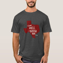 Camiseta fuerte de los #Texas del infierno o del