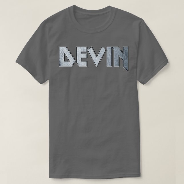 Camiseta Fuerte Devin metalizado (Diseño del anverso)