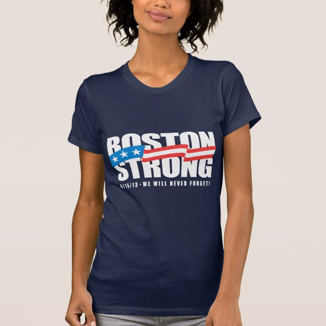 Camiseta Fuerte en Boston (Anverso)