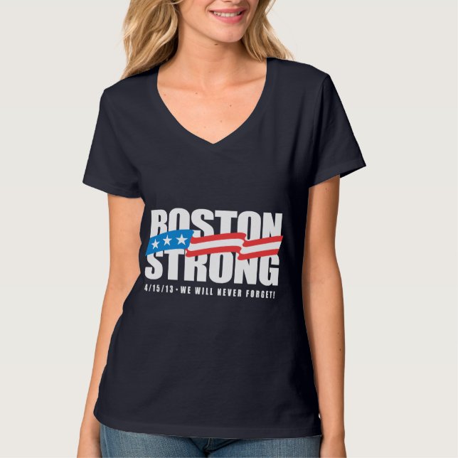 Camiseta Fuerte en Boston (Anverso)