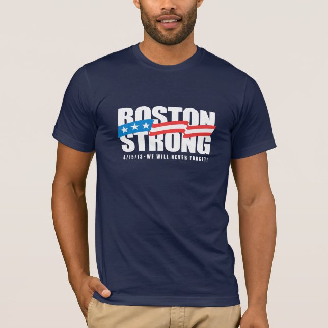 Camiseta Fuerte en Boston (Anverso)