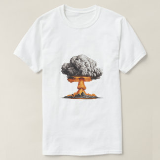Camiseta Fuerte explosión nuclear